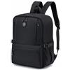 BAGZY Zaino Bagaglio a Mano Wizzair 40x30x20, Borsa per Laptop Da 15,6 Pollici Antifurto Zaino Borsa Da Cabina Leggera per Porta PC Lavoro Ufficio College Scuola Viaggio Uomo Donna Nero