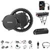 Bafang Motore Centrale 36V 48V 250W - Kit motore centrale BBS01B con batteria (opzionale) e display LCD per movimento centrale 68-73 mm, Kit conversione bici elettrica 8fun BBS01 G340