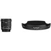 Canon Obiettivo Ultragrandangolare con Zoom, EF-S 10-18 mm f/4.5-5.6 IS STM, Nero/Antracite & EW-63C Paraluce per Obiettivo Canon EF-S 18-55 mm f/3.5-5.6 IS STM