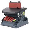 Wiltec Levigatrice a mandrino oscillante 500 W, 2000/min, funzionamento a rullo e a nastro, con 5 bussole, Smerigliatrice