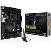 ASUS TUF Gaming B550-PLUS WiFi II Scheda Madre Gaming ATX, AMD B550, Socket AM4, DDR4, PCI 4.0, LAN Realtek 2.5Gb, WiFi 6 (802.11ax), 2xM.2, 6xSATA 6GB/s, 2xUSB 3.2 Gen 2, Aura Sync RGB, Nero