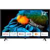 DYON Smart 32 XT 80 cm (32 pollici) TV (Smart TV HD, Triplo sintonizzatore HD (DVB-C/-S2/-T2-HEVC10), Prime Video, Netflix, YouTube, WLAN, Modalità Hotel)