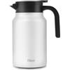 Tiken 1.5L Thermos per Caffè, Caraffa Termica in Acciaio Inossidabile a Doppia Parete, Isolata per Bevande Calde e Fredde
