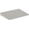 Ideal Standard - Ultra Flat S i.life, Copripiletta in finitura per piatto doccia, Tappo scarico doccia originale, Grigio cemento