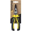 RHINO - Pinza a becco curvo 160 mm universale - Realizzato in acciaio di alta qualità - Lunghezza 160 mm - Manico bimateriale - Lunga durata - Garanzia a vita