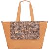 BABYMOOV Borsa Fasciatoio Tote Bag, Borsa grande formato da 35L, Multiuso, Numerosi scompartimenti, Fasciatoio, Attacchi per passeggini, Tracolla inclusa, 2 in 1, Pochette da 3L staccabile, Zebra