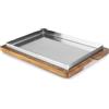 Lacor 60830 - Rice Flat, 33 x 23 cm, Acciaio Acciaio In...