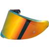 JQF Gear Visiera Casco Moto,Sostituzione Visiera Casco Moto per K6 K6S,Visiere per Casco Moto,Moto Casco Parabrezza,Visiera casco integrale (Rosso cromo)