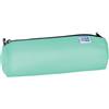 Oxford, Favorit, Astuccio rotondo per matite, 1 scomparto con cerniera, 22 x 7 x 7 cm, Verde Pastello