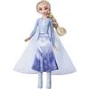 Disney Frozen Disney Hasbro Frozen - Elsa - Vestio con Luci Luci del Nord Bambola Ispirata al Film Frozen 2, Multicolore, E7000ES0