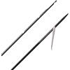 Salvimar Asta tahitiana Zincata Nera 6,5, arbalete Unisex Adulto, Nero, 75 cm
