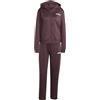adidas Donna ESSENTIALS LINEAR TRACKSUIT, aurora ruby, L