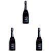 Contadi Castaldi Satén - Franciacorta DOCG - 100% Uve Chardonnay - 750ml (Confezione da 3)