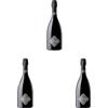 Le Quattro Terre - Franciacorta Satèn DOCG - 100% Chardonnay - Affinamento di 2 anni - 12,5% vol. - 75cl (1 bottiglia) (Confezione da 3)