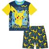 Pokémon Pokemon - Pigiama corto Pikachu per ragazzi, età da 6 a 13 anni, Giallo, 8-9 Years