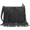 Western Origin Borse a mano con tracolla da donna stile western Donna nero Large