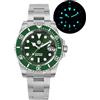 watchdives San Martin Orologio da Uomo SN017GB, Orologio Subacqueo da 40 mm NH35 Orologi Meccanici Automatici, Orologio da Polso Impermeabile di Lusso da 20 Bar per Uomo