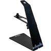 QUIK LOK - MIC/001 Base Microfonica Desktop per Microfoni Dinamici e Wireless, Design Elegante e Funzionale, Finitura Nero Opaco, Adattatore 3/8 a 5/8 Incluso