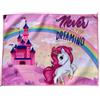 CARTOON Tovaglietta Unicorno arcobaleno in tessuto per colazione da tavola lavabile e resistente al calore 40 x 30 cm 100% poliestere