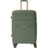 R Roncato Trolley AVIATOR realizzato in POLIPROPILENE (VERDE/ARANCIO, L)