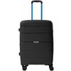 R Roncato Trolley AVIATOR realizzato in POLIPROPILENE (NERO/BLU, M)