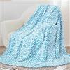 SEEGU Coperta blu leggera in pile blu cielo coperta morbida per bambini ragazze ragazzi donne uomini regali di compleanno decorazione roba 127 x 152,4 cm