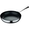 MasterPRO SIGMA - Padella 24x4,5 cm in acciaio inox - Rivestimento antiaderente in cristalli svizzeri - Manico rivettato - Eccellente conducibilità termica - Adatta a tutti i fornelli