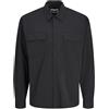 JACK & JONES JACK&JONES - Maglia da jcooutdoor, Taglia S, Nero, XS