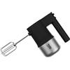 Beko - HMM81504BX - Sbattitore Sirius Line, 500 W, 4 Velocità + Turbo, 2 Fruste Mixer e 2 Ganci Impastatori in Acciaio Inox - Nero