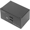 Digitus Commutatore KVM HDMI KVM DIGITUS a 4 porte - Display singolo - UHD 4K - Porte US
