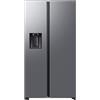 Samsung Frigorifero Americano Side by Side Capacità 640 Litri Classe energetica E Raffreddamento No Frost colore Argento - RS70F65KETEF