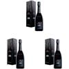 Contadi Castaldi Satén - Franciacorta DOCG Astucciato - 100% Uve Chardonnay - 750ml (Confezione da 3)