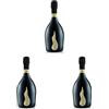 Bottega Il Vino dei Poeti Valdobbiadene Prosecco DOCG Rive di Col San Martino Dry - 750ml (Confezione da 3)