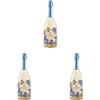 VALDO Aquarius Blanc de Blancs Spumante Extra Dry, 750 ml (Confezione da 3)