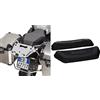 Givi SRA5112, vettore per bauletto top-case Monokey & Givi E158 Schienalino per Bauletto OBK58A e OBK58B moto, Nero
