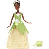 Disney Store Official Bambola Classica Tiana, La Principessa e Il ranocchio, 29 cm, Bambola snodabile con Vestito Elegante; Spazzola Giocattolo Inclusa. Prodotto Adatto a Bimbi dai 3 Anni in su