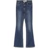 VERO MODA Vmflash Mr Flared Li3110 Ga Noos, Blu Jeans Scuro, (M) W x 32L Donna