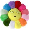LADAMI Poitemsis, cuscino da pavimento con girasole, 38,1 cm, morbido cuscino da pavimento per sedie e divani, per la stanza delle ragazze e la cameretta dei bambini, decorazione per la casa