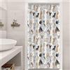 Hnmdmyi Tenda da doccia divertente 90x180, Carino cane tende da doccia Animali Cane Cucciolo Bambini Ragazze Ragazzi Tenda da bagno Impermeabile Poliestere Tessuto Lavabile Tenda da bagno con ganci