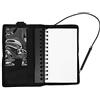 Focket Notebook Subacqueo, PU Panno di Nylon Rivestito Note sul Campo Quaderni Libro Sull'acqua Aperta con Matita, Resistente alle Intemperie Quaderno da Campo Taccuino a Righe