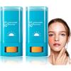 MEITREND 1 crema solare per viso Sunscreen Stick, crema solare SPF 50+ PA+++, raggi UVA/UVB, crema solare di alta qualità per viso e cura del corpo, protezione UV latte solare