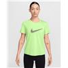 Nike One Swoosh W - T-shirt Running - Donna - Giallo