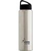 Laken Bottiglia d'acqua Laken Thermo Classic isolamento sottovuoto acciaio inossidabile bocca larga - 1 Litro, tinta unica