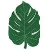 Lorena Canals - Tappeto lavabile, motivo foglie Monstera, cotone, 120 x 160 x 30 cm