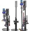 VEVOR Supporto per Aspirapolvere, Compatibile con Dyson V7 V8 V10 V11 V12 V15 SV10 SV12 SV14 SV18 SV21 e Accessori, Supporto Universale Porta Aspirapolvere con 3 Clip, Altezza Regolabile