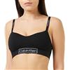 Calvin Klein Reggiseno a Bralette Donna Light Lined Foderato, Nero (Black), XL