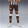 PUMA Shorts FC St. Pauli 25/26 per ragazzi, Abbigliamento, Espresso Marrone/Bianco, 4-5Y