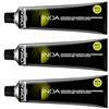 L'Oréal Professionnel Paris L'Oreal Professionnel Inoa - Set di 3 colorazioni senza ammoniaca, n. 4 castagno, 60 ml