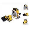 Dewalt - dcs 570 P2 Sega circolare a batteria 18 v 184 mm brushless + 2x Batterie 5,0 Ah + Caricabatterie