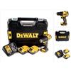 Dewalt - Trapano avvitatore a batteria DCD708P2T 18V Li-Ion Brushless + 2 batterie da 5,0Ah + caricabatterie + custodia